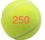 250 Tennis Balls